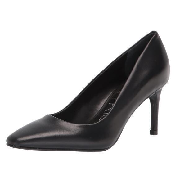 Calvin‎ Klein Callia Snip Toe Pumps Black Size 9.5 - Picture 1 of 10